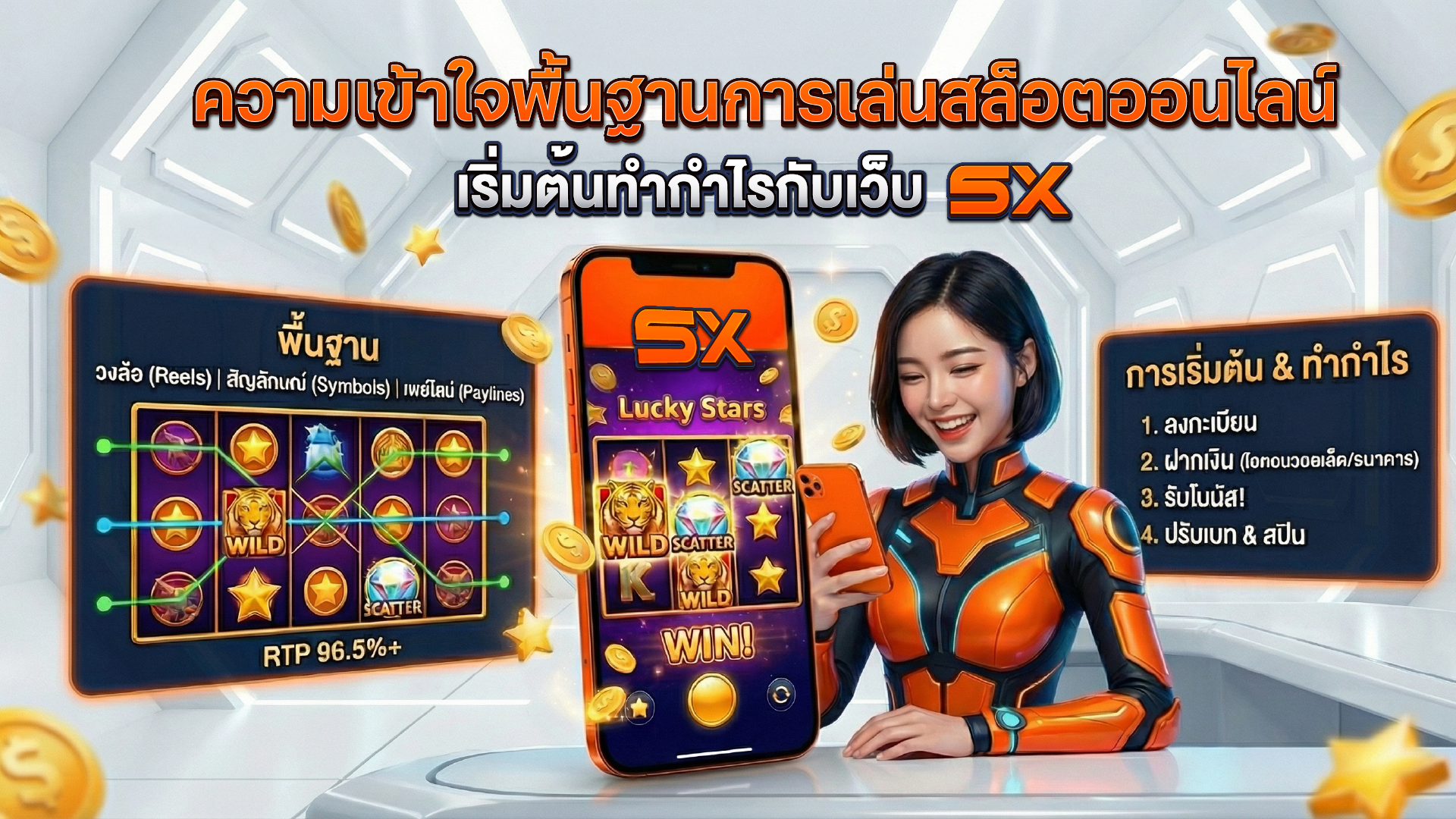 ความเข้าใจพื้นฐานเกี่ยวกับการเล่นสล็อตออนไลน์ เริ่มต้นทำกำไรกับ 5X